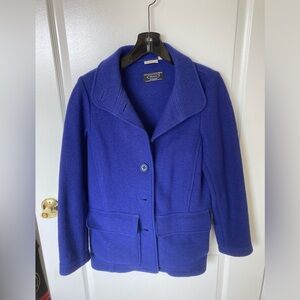 LLBean Cobalt Pea Coat